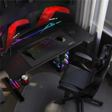 Huzaro Hero 8.7 RGB Electric Gaming Desk - Black Huzaro Hero 8.7 RGB Electric Gaming Desk - Black