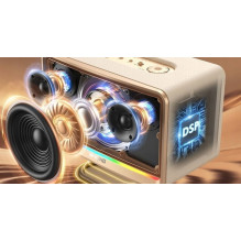 W-KING H330 Wireless Bluetooth Speaker - Black W-KING H330 Wireless Bluetooth Speaker - Black