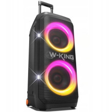 W-KING T12 belaidė „Bluetooth“ kolonėlė – juoda W-KING T12 belaidė „Bluetooth“ kolonėlė – juoda