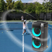W-KING T12 Wireless Bluetooth Speaker - Black W-KING T12 Wireless Bluetooth Speaker - Black