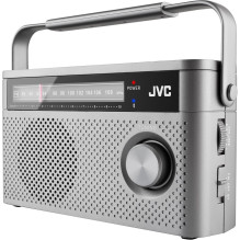 Audio Equipment - JVC RA-E315G Portable Radio Station With FM, Bluetooth, Telescopic Antenna, Gray Audio Equipment - JVC RA-E315G Portable Radio Station With FM, Bluetooth, Telescopic Antenna, Gray