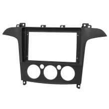 Ramka radiowa 9 cali Ford Galaxy II / S-Max 2006-2015 manualna klimatyzacja (czarna) 381114-98-2
