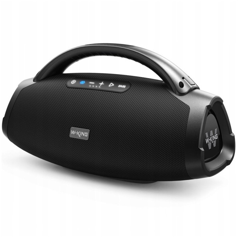 Garsiakalbis - W-KING X20 120W RMS Bluetooth 5.4 Nešiojamas Garsiakalbis Juodas
