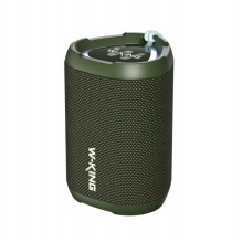 Garsiakalbis - W-KING D110 15W RMS, Bluetooth 5.3, 2900mAh Baterija Nešiojamas Garsiakalbis Žalias