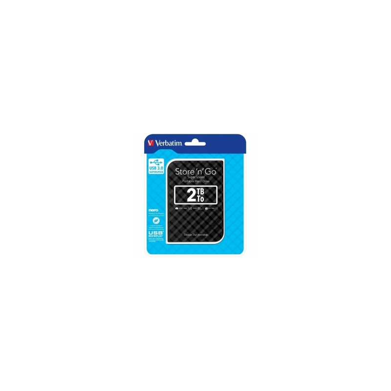 Verbatim Store n Go 2TB Black