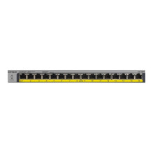 Network Equipment - Netgear GS116LP-100EUS 16-Port PoE+ Switch
