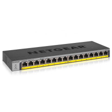 Tinklo Įranga - Netgear GS116LP-100EUS 16-Port PoE+ Jungiklis