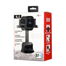 Automobilinis laikiklis 4in1 (FM siųstuvas + belaidis įkroviklis 10W + automobilio garsiakalbis) MP3TR FM-09 Automobilinis laikiklis 4in1 (FM siųstuvas + belaidis įkroviklis 10W + automobilio garsiakalbis) MP3TR FM-09