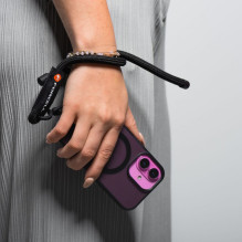 FORCELL F-DESIGN R10X40 wrist phone lanyard with adjustable length (max 20cm in the loop) black FORCELL F-DESIGN R10X40 wrist phone lanyard with adjustable length (max 20cm in the loop) black
