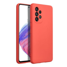 Samsung A53 5G silikoninis dėklas, persikinės spalvos Samsung A53 5G silikoninis dėklas, persikinės spalvos
