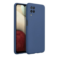 Case for Samsung A12 Silicone blue