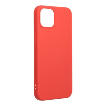 iPhone 13 silikoninis dėklas, persikų spalvos