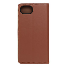 Atverčiamas dėklas, skirtas iPhone 16e (SE 4 2025) Smart Pro Book, odinis, rudas Atverčiamas dėklas, skirtas iPhone 16e (SE 4 2025) Smart Pro Book, odinis, rudas