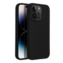 iPhone 14 PRO silikoninis dėklas, juodas