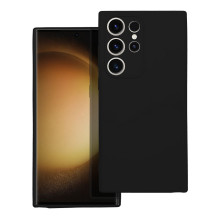 Samsung S23 ULTRA silikoninis dėklas, juodas