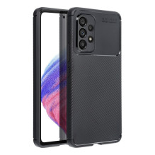 Samsung A56 5G Carbon Premium dėklas, juodas