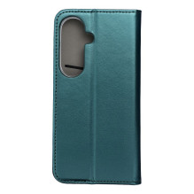 Atverčiamas dėklas, skirtas „Samsung S26 Smart Magneto“, tamsiai žalias Atverčiamas dėklas, skirtas „Samsung S26 Smart Magneto“, tamsiai žalias