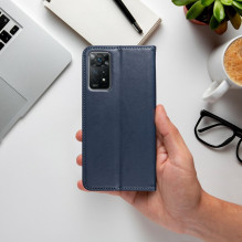 Atverčiamas dėklas Xiaomi Redmi NOTE 15 PRO 5G Smart Magneto tamsiai mėlynas Atverčiamas dėklas Xiaomi Redmi NOTE 15 PRO 5G Smart Magneto tamsiai mėlynas