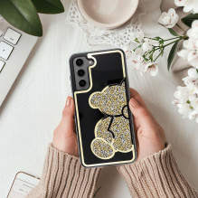 „Samsung A27 5G“ meškiuko dėklas, auksinis