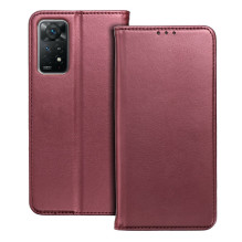 Atverčiamas dėklas Xiaomi Redmi NOTE 15 PRO PLUS 5G Smart Magneto bordo spalvos Atverčiamas dėklas Xiaomi Redmi NOTE 15 PRO PLUS 5G Smart Magneto bordo spalvos