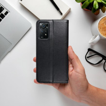Atverčiamas dėklas Xiaomi Redmi NOTE 15 5G Smart Magneto, juodas Atverčiamas dėklas Xiaomi Redmi NOTE 15 5G Smart Magneto, juodas