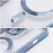 Dėklas, skirtas „Samsung A27 Electro Mag Cover“, suderinamas su „MagSafe“, mėlynas Dėklas, skirtas „Samsung A27 Electro Mag Cover“, suderinamas su „MagSafe“, mėlynas
