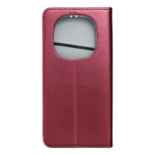 Atverčiamas dėklas Xiaomi Redmi NOTE 14 PRO 5G / 14 PRO PLUS 5G Smart Magneto bordo spalvos