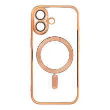 Case for iPhone 17 Electro Mag Cover compatible with MagSafe gold Case for iPhone 17 Electro Mag Cover compatible with MagSafe gold