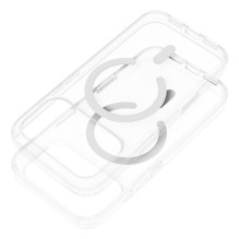Case for iPhone 15 PRO MAX Forcell F-Protect Clear Hybrid Premium compatible with Magsafe transparent Case for iPhone 15 PRO MAX Forcell F-Protect Clear Hybrid Premium compatible with Magsafe transparent