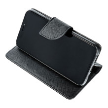 Atverčiamas dėklas Xiaomi Redmi NOTE 15 PRO 5G Fancy Book, juodas Atverčiamas dėklas Xiaomi Redmi NOTE 15 PRO 5G Fancy Book, juodas