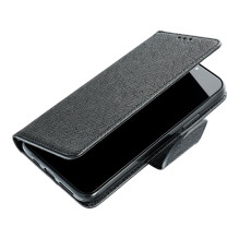 Atverčiamas dėklas Xiaomi Redmi NOTE 15 PRO 5G Fancy Book, juodas Atverčiamas dėklas Xiaomi Redmi NOTE 15 PRO 5G Fancy Book, juodas