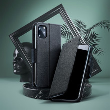 Atverčiamas dėklas Xiaomi Redmi NOTE 15 PRO 5G Fancy Book, juodas Atverčiamas dėklas Xiaomi Redmi NOTE 15 PRO 5G Fancy Book, juodas
