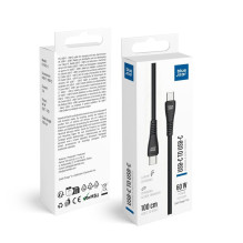 USB C laidas į USB C, Blue...