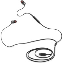 Wire earphones USB C JBL Tune 310C black Wire earphones USB C JBL Tune 310C black