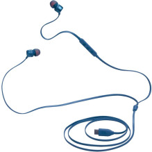 Wire earphones USB C JBL Tune 310C blue Wire earphones USB C JBL Tune 310C blue