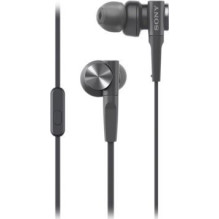 Wire earphones Jack 3,5 mm Sony MDR-XB55APB black Wire earphones Jack 3,5 mm Sony MDR-XB55APB black