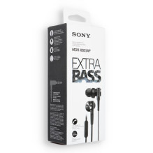 Wire earphones Jack 3,5 mm Sony MDR-XB55APB black Wire earphones Jack 3,5 mm Sony MDR-XB55APB black