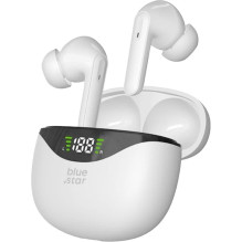 Belaidės ausinės Blue Star T60 TWS baltos