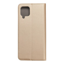 Flip case for Samsung A12 / M12 Smart Case Book gold Flip case for Samsung A12 / M12 Smart Case Book gold