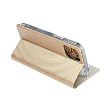 Flip case for Samsung A12 / M12 Smart Case Book gold Flip case for Samsung A12 / M12 Smart Case Book gold