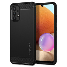 SPIGEN case Rugged Armor for SAMSUNG A52 LTE / A52 5G / A52S black SPIGEN case Rugged Armor for SAMSUNG A52 LTE / A52 5G / A52S black