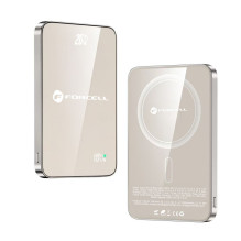 Išorinė baterija, suderinama su „MagSafe Forcell F-Energy SuperSlim F5K8 QC4.0 PD3.0 15W 5000 mAh“ titano dykumos spalvo Išorinė baterija, suderinama su „MagSafe Forcell F-Energy SuperSlim F5K8 QC4.0 PD3.0 15W 5000 mAh“ titano dykumos spalvo
