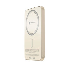 Powerbank compatible with MagSafe Forcell F-Energy SuperSlim F5K8 QC4.0 PD3.0 15W 5000 mAh titanium desert Powerbank compatible with MagSafe Forcell F-Energy SuperSlim F5K8 QC4.0 PD3.0 15W 5000 mAh titanium desert