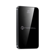 Nešiojamoji baterija, suderinama su „MagSafe Forcell F-Energy SuperSlim F5K8 QC4.0 PD3.0“ 15 W 5000 mAh, juoda Nešiojamoji baterija, suderinama su „MagSafe Forcell F-Energy SuperSlim F5K8 QC4.0 PD3.0“ 15 W 5000 mAh, juoda