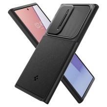 SPIGEN Optik Armor case for SAMSUNG S24 ULTRA black
