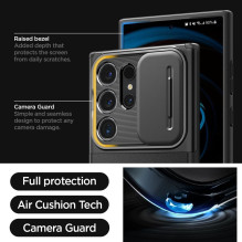SPIGEN Optik Armor case for SAMSUNG S24 ULTRA black