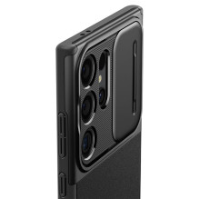 SPIGEN Optik Armor dėklas SAMSUNG S24 ULTRA, juodas SPIGEN Optik Armor dėklas SAMSUNG S24 ULTRA, juodas