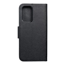 Atverčiamas dėklas, skirtas „Samsung A53 5G Fancy Book“, juodas