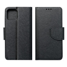 iPhone 5 / 5S / 5SE Fancy Book atverčiamas dėklas, juodas iPhone 5 / 5S / 5SE Fancy Book atverčiamas dėklas, juodas