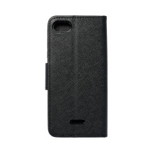 Atverčiamas dėklas, skirtas Xiaomi Redmi 6a Fancy Book, juodas Atverčiamas dėklas, skirtas Xiaomi Redmi 6a Fancy Book, juodas